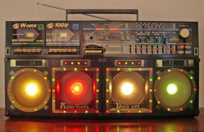 Disco Light Boombox